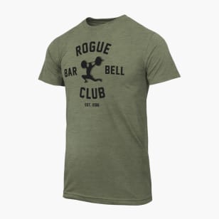 Rogue Barbell Club Shirt Athletic Grey Rogue Fitness Australia